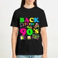 thumbnail image 5 of Vintage Back To 90's Graphic Design T-Shirt, OdeJous Funny T-Shirt Black, S, 5 of 5