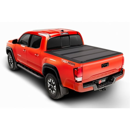 BAK Industries 48409T BAKFlip MX4 Hard Folding Truck Bed Cover; Matte Finish; With Cargo Channel System; [Available While Supplies Last];