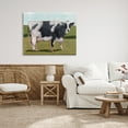 thumbnail image 2 of Stupell Industries Country Farm Cow Grazing Cattle Traditional Painting, 48 x 36, Design by Melissa Wang, 2 of 6