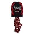 thumbnail image 5 of LuLiaMenton Matching Christmas Outfits Pajamas Set Funny Couples Holiday Pjs, Men 2XL, 5 of 7