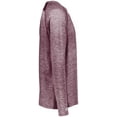 thumbnail image 5 of Holloway Sportswear M Electrify Coolcore® Long Sleeve Tee Maroon Heather 222570, 5 of 5