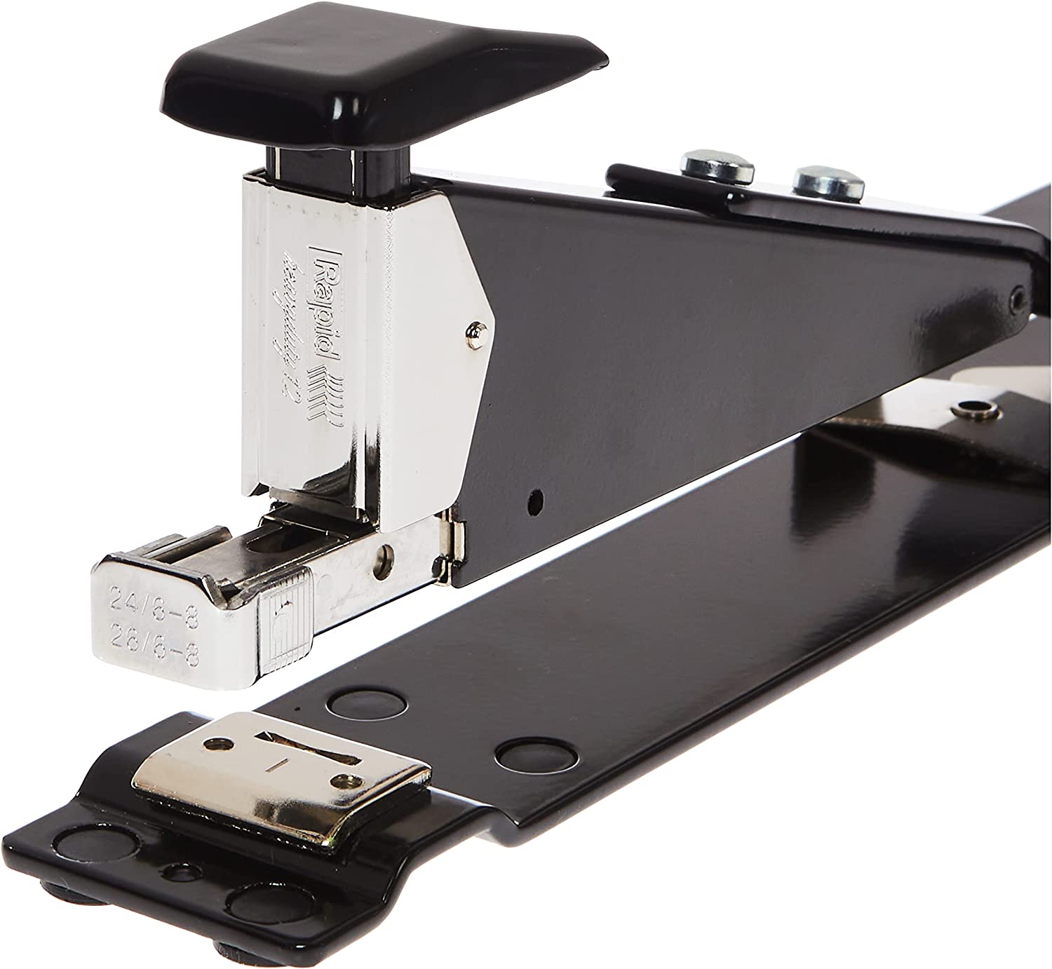 Rapid Classic HD12 16" Long Arm Stapler, 40 Sheet Capacity, 400mm Insertion Depth, Brochure Stapling and Pinning, Metal, Black, 10300218 400 mm Insertion Depth 40 Sheet