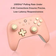 8Bitdo Ultimate 2C Wireless Controller for Windows PC and Android, Gamepad with 1000Hz Polling Rate, Remappable L4/R4 Bumpers, Rumble Vibration and Turbo Function