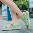thumbnail image 6 of JSCDRPDWL Girl Jelly Sandals Children Shoes Kids Slippers Fashion Beach Sandals Light Soft Sweet Girl Sandals Medium and Large Children Soft Bottom Girls Beach Shoes, Sweet Beach Sandals for Medium, 6 of 9