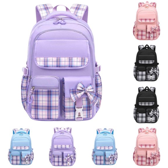 Gyujnb School Backpack, Students's School Backpack for Students Lightweight Spine Backpack with Large Capacity, Backpack for School