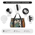 thumbnail image 4 of Fuzoiu Abstract Dalmatian Art Print Travel Duffle Bag,Carry On Tote Bags,Duffel Bag,Sport Gym Bag, Hospital Bag for Labor and Delivery, Overnight Bag,Luggage Bag, 4 of 7