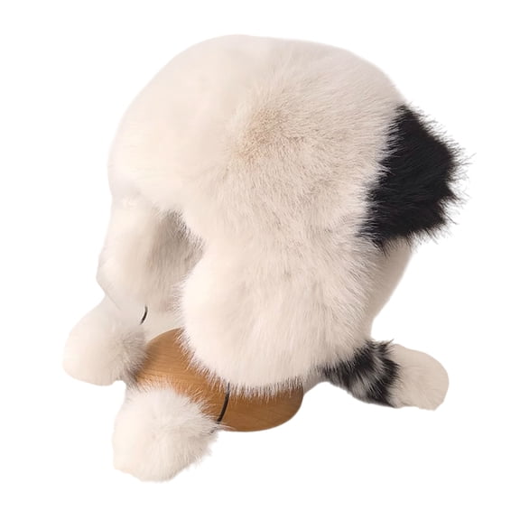 RUISINERY Bear Ears Shape Hat Plush Winter Trapper Warm Hat Stage Performances Hat for Women and Girls Warm