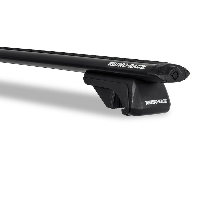 Rhino Vortex SX Black 2 Bar Roof Rack for AUDI Q7 4L 4dr SUV