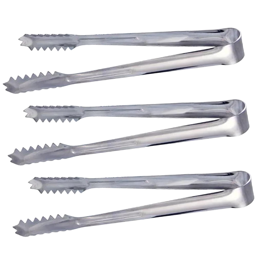 Lot De 3 Pinces à Glace Acier Inoxydable - Multifonction Pour Cuisine, Bar, Fêtes