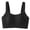 🔥 Black, variant on Everyday Bras Wireless Push up Bras for Women Bras for Women No Underwire Breathable Seamless Push up Bras for Women Ruffled Insert Seamless Wireless Bra Removable Ear-Pad Design Back