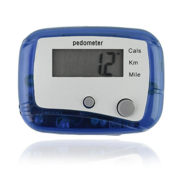 Good gift Multi-function Pedometer Double-key Pedometer Electronic Treadmill Counter Mile Kilometer Calorie Calculation Step 0-99999