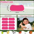thumbnail image 3 of 60 Pairs Customizable Eye Black Stickers - Sports Face Strips for Baseball, Football, Softball Games, Parties & Spirit Days​​, 3 of 5