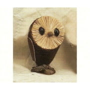 6 inch Brushart Owl Brown