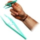 thumbnail image 1 of 5 pinzas de plástico, pinzas para vendajes de extremo recto, accesorios dentados para botiquín de primeros auxilios, pinzas pequeñas JM, 1 of 3