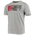 thumbnail image 2 of Men's New Era Heathered Gray Tampa Bay Buccaneers Combine Authentic Game On T-Shirt, 2 of 3