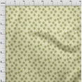 thumbnail image 3 of oneOone Georgette Viscose Light Yellow Fabric Floral & Flying Swan Block Sewing Craft Projects Fabric Prints By Yard 42 Inch Wide, 3 of 4