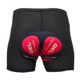 thumbnail image 1 of Ropa interior de Bicicleta Transpirable Baoblaze Pantalones cortos ciclismo secado Rápido para hombre Mujer Rojo M, 1 of 8
