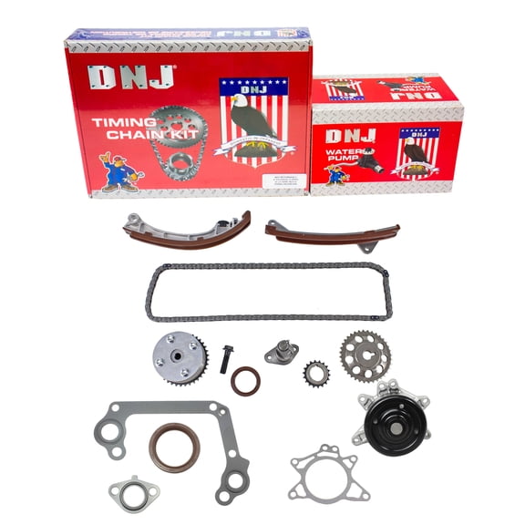 DNJ TK951VWP Timing Chain Kit with Water Pump Fits Cars & Trucks 98-08 Chevrolet 1.8L L4 DOHC