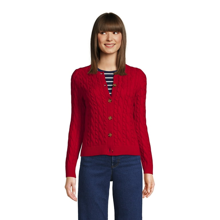 Lands end shop drifter cardigan