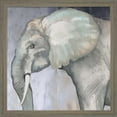 thumbnail image 2 of Great Art Now Elephant & Thoughtful Hippo by Elizabeth Medley, 2 Piece Framed Art Set Each 13"W x 13H, 2 of 3