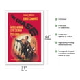 thumbnail image 2 of The Chase - Starring Michelle Morgan Steve Cochran Peter Lorre - Vintage Film Noir Movie Poster c.1946 - Fine Art Rolled Canvas Print 27in x 40in, 2 of 4