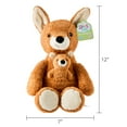 thumbnail image 6 of Spark Create Imagine Kangaroo Plush Toy Brown, 14inch, 6 of 7