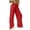 Red, variant on Vedolay Women&nbsp;Pants Womens Cotton High Waisted Wide Leg Pants Casual Loose Casual Sweatpants,Black XS