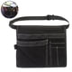 thumbnail image 2 of Bolsa de cinturón de herramientas de un solo lado de 5 bolsillos/delantal de trabajo para carpinteros, jardineros y constructores, construcción de lona duradera, cinturón ajustable Fokelyi XWJ-A0023-1, 2 of 9