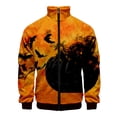 thumbnail image 2 of Chaqueta con estampado 3D de calabaza de Halloween para hombres y niños, camisetas de manga larga con personalidad, chaquetas de calle de gran tamaño con cremallera, abrigo, ropa, 2 of 4