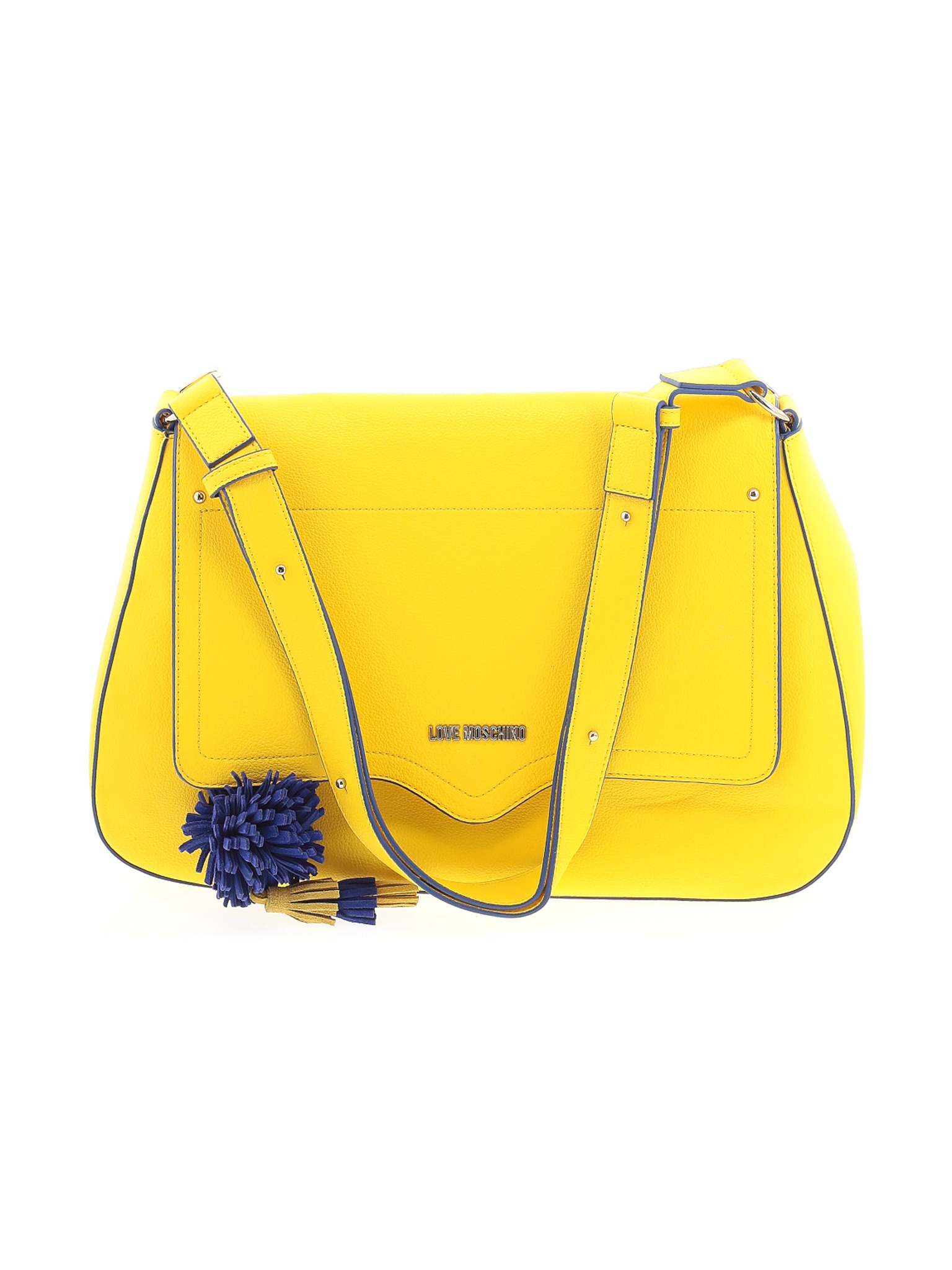 love moschino yellow bag