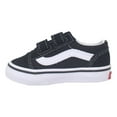 thumbnail image 3 of Vans Old Skool V Black VN000D3YBLK Toddler Size 6C Medium, 3 of 4