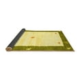 thumbnail image 2 of Ahgly Company Indoor Rectangle Abstract Yellow Contemporary Area Rugs, 3' x 5', 2 of 4
