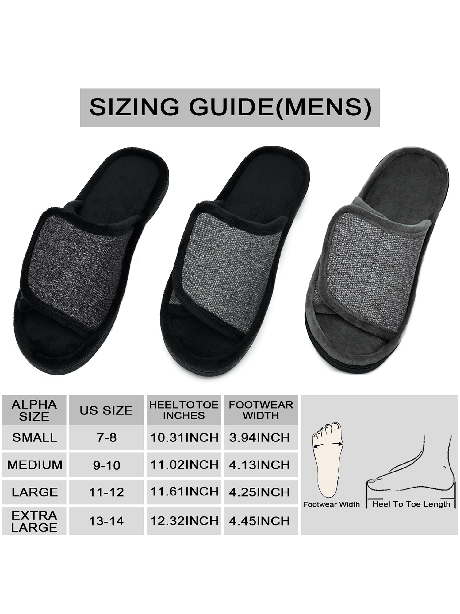 LAVRA Unisex Memory Foam Slippers Men/Women Corduroy Faux Fur Lined House  Shoes - Walmart.com