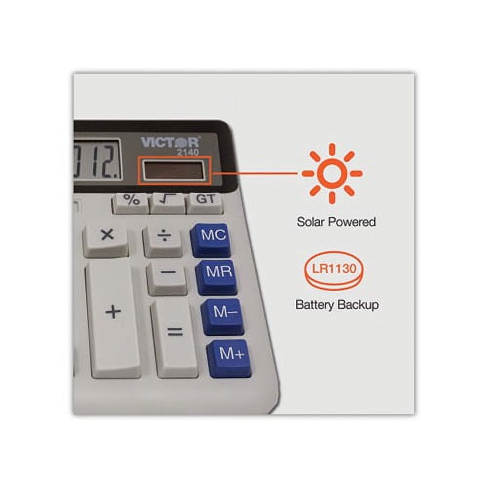 2140 Desktop Business Calculator 12-Digit LCD