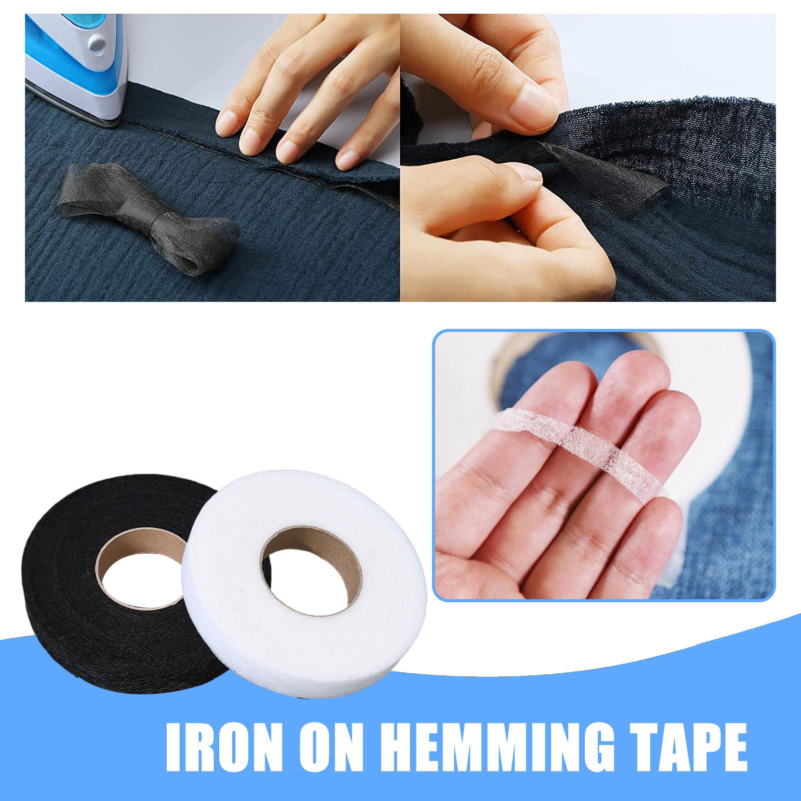 Iron On Hemming Tape,Fabric Fusing Hemming Tape, Adhesive Hem Tape