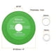 thumbnail image 2 of Disco de corte de vidrio Uxcell de 5 piezas de 4 pulgadas para amoladora angular de 7/8" Disco de corte de diamante Ultra-fino para corte, 2 of 6