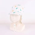 thumbnail image 6 of Outdoor Kids Sun Hat UPF 50+ Quick Dry Foldable Bucket Hat Lightweight Adjustable Fishing Safari Hat for Boys Girls(White,3-7 Years), 6 of 8