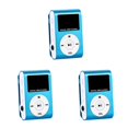 thumbnail image 2 of Sidaley Mini MP3 Player with LCD Screen Fashion Supporting Clip 3.5mm Card Portable Sports Music Audio TF Metal Interface Media Type1 NO1, 2 of 6