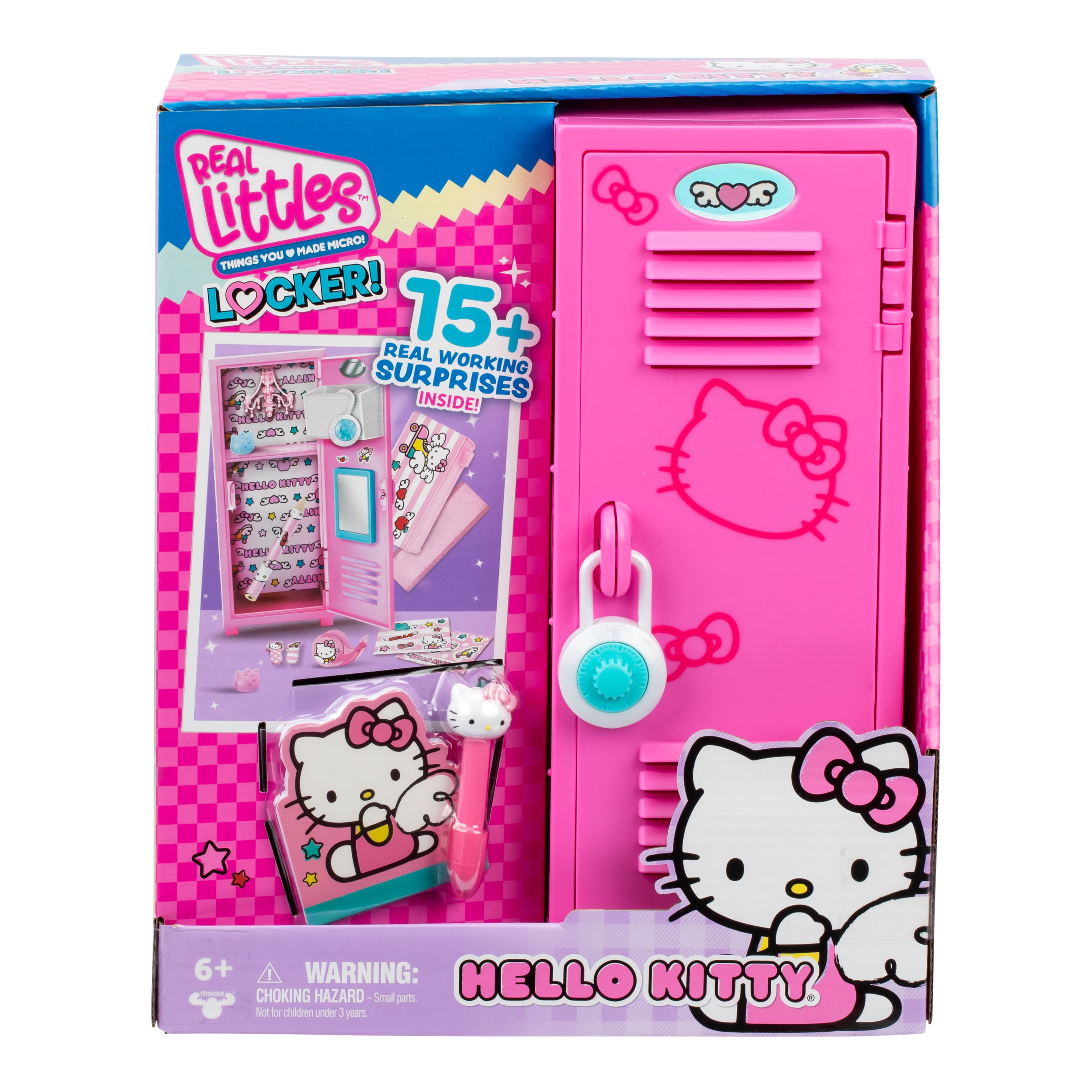 Real Littles, Micro Locker, Over 15 Surprises, Hello Kitty