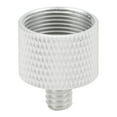 thumbnail image 4 of Mic Stand Thread Adapter, Non Slip Anodic Oxidation Clear Thread 5/8 Female To 1/4 Male Thread Adapter   For Microphone Stand Mount Black,Silver, 4 of 8