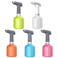 thumbnail image 3 of Botella rociadora eléctrica de 900 ml, regadera recargable para jardín con boquilla ajustable, rociador automático, herramienta de jardinería con pantalla LED, color blanco, 3 of 5