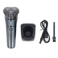 thumbnail image 2 of Recortadora Eléctrica 3D Para Hombres, Recortadora De Barba Inalámbrica Recargable Por USB, Cabezal Flotante, Pantalla Digital A Prueba De Agua, Potente Motor Para Viajes, Uso, 2 of 7