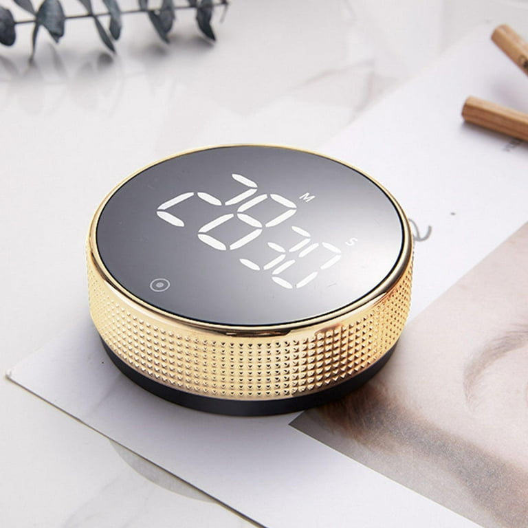 LED Digital Countdown Magnetic Alarm Clock Kitchen Timer Study