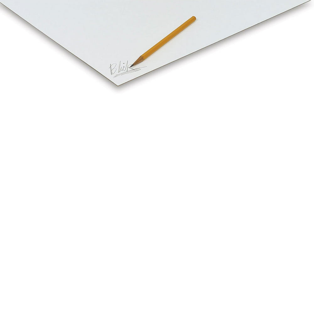 Blick Illustration Board 15'' x 20'', 14Ply, White