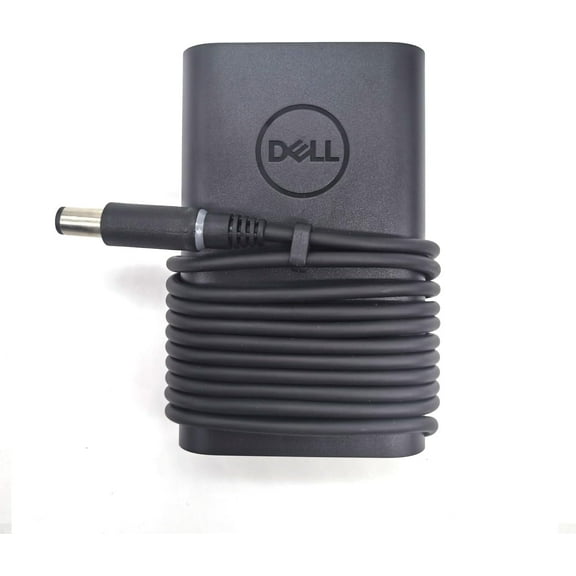Dell Laptop Charger 65W watt Barrel 7.4mm tip, Latitude 5280 5290 5490 5491 5285 5289 5480 5488 5580 5590 5591 AC Power Adapter 19.5V 3.34A, Black, LA65NM191