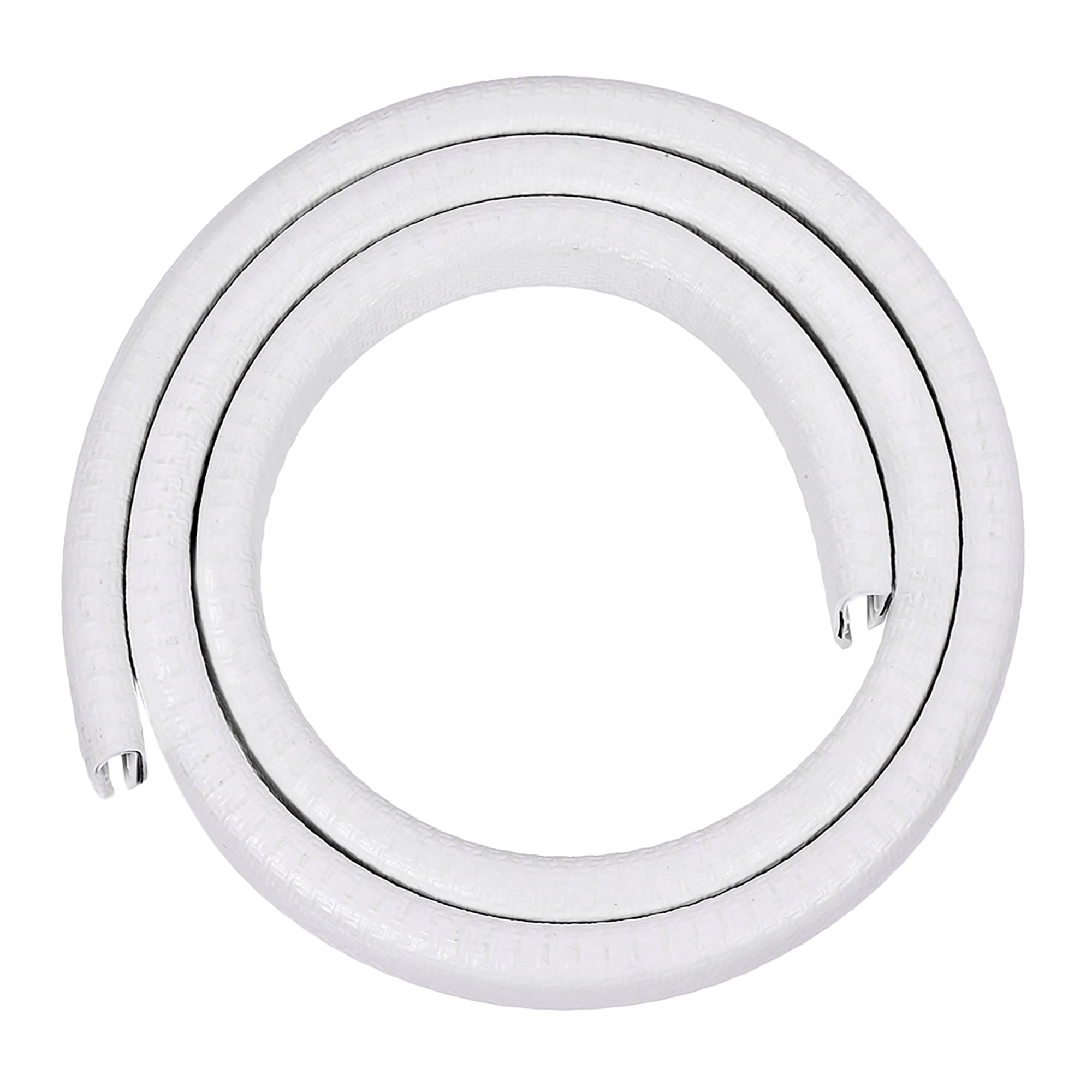 Edge Trim U Seal Extrusion White U Channel Edge Protector PVC Plastic w Iron Sheet Fits 15/64