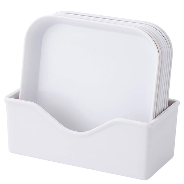 Toystoory 9 unids/set cuadrado de hueso tostado de aperitivos de tuerca de cocina bandeja de pastel para el hogar restaurante de Mostrada Toystoory HA017386-00