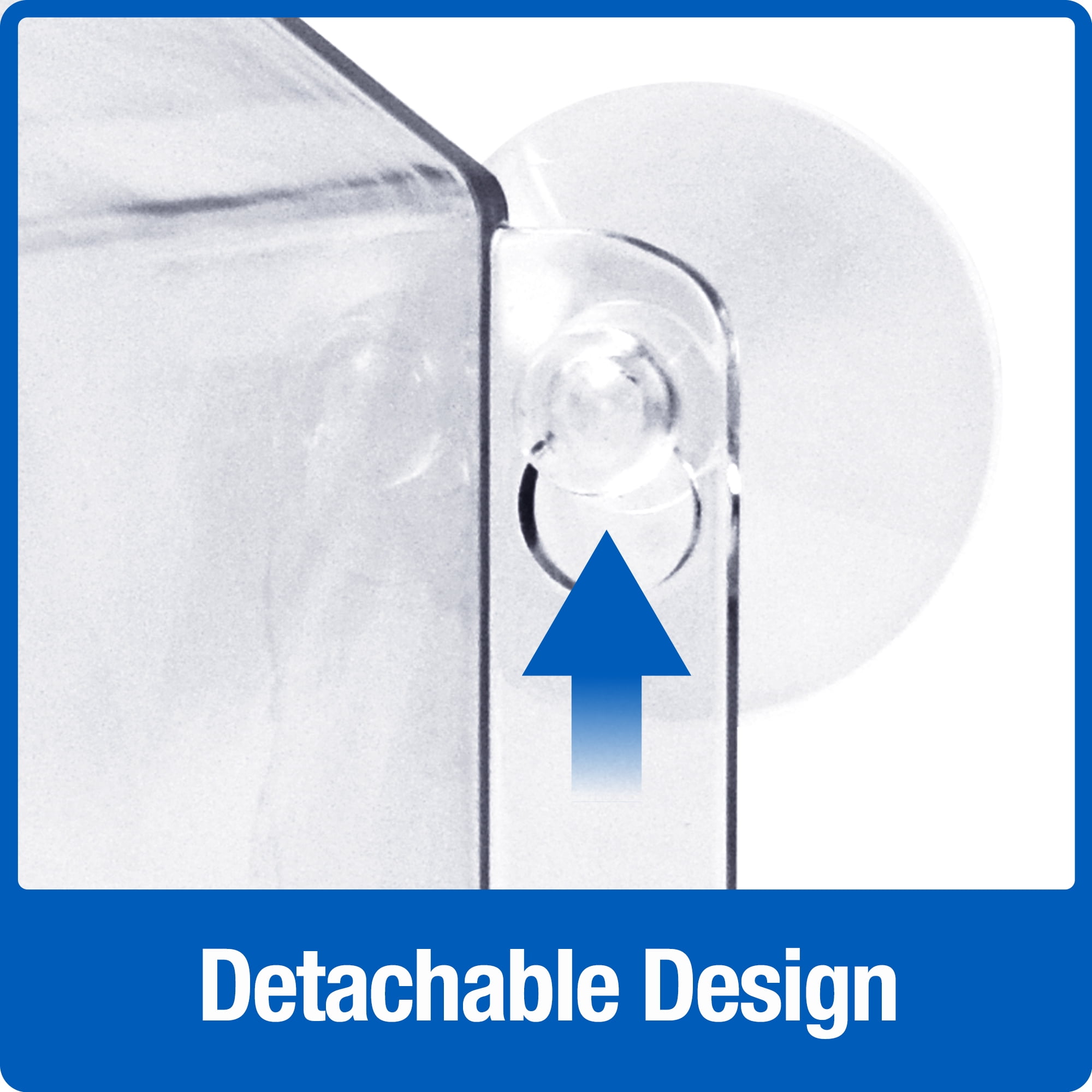 Nature's Way Clear View Window Bird Feeder WIN-3 - Crack-Resistant, Removable Tray - Single Piece