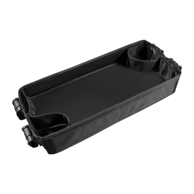 Bandeja para refrigerios para cochecito Organizador para cochecito Fácil de limpiar Impermeable, fácil de instalar con cuatro clips Accesorio inferior Pequeño