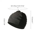 thumbnail image 2 of Oubit Swimming Hat,2Pcs Swim s Polyester Swim Hat Pleated Swimming Turban Optimized for Excellence, 2 of 6